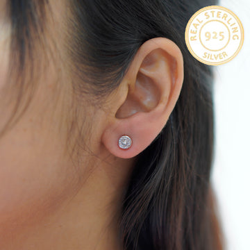 92.5 Silver Olivia Earrings