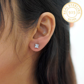 92.5 Silver Charlotte Earrings