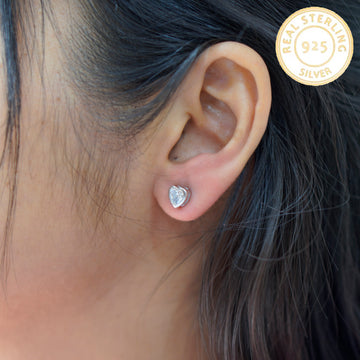 92.5 Silver Grace Earrings