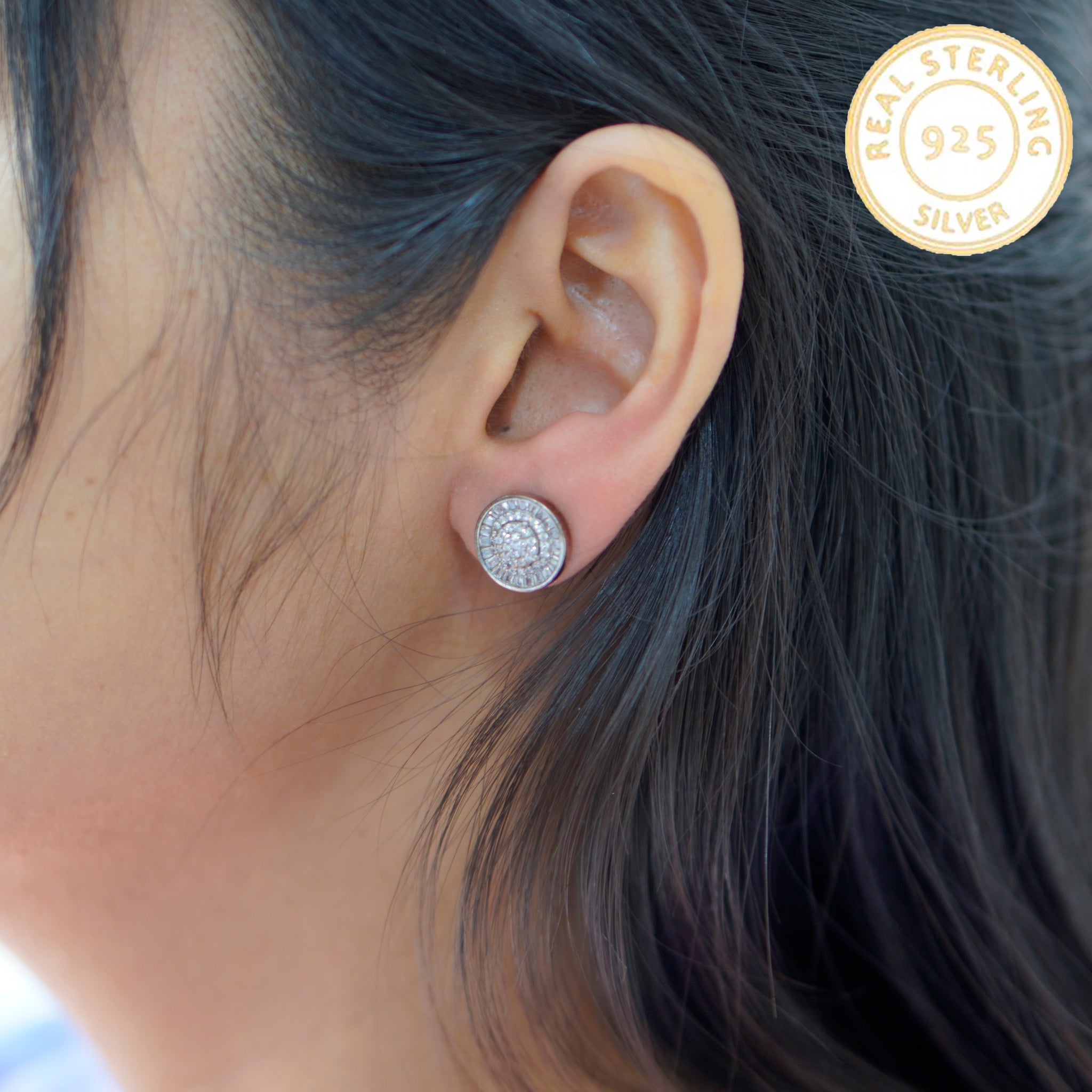 92.5 Silver Madison Earrings