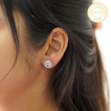 92.5 Silver Lucy Earrings