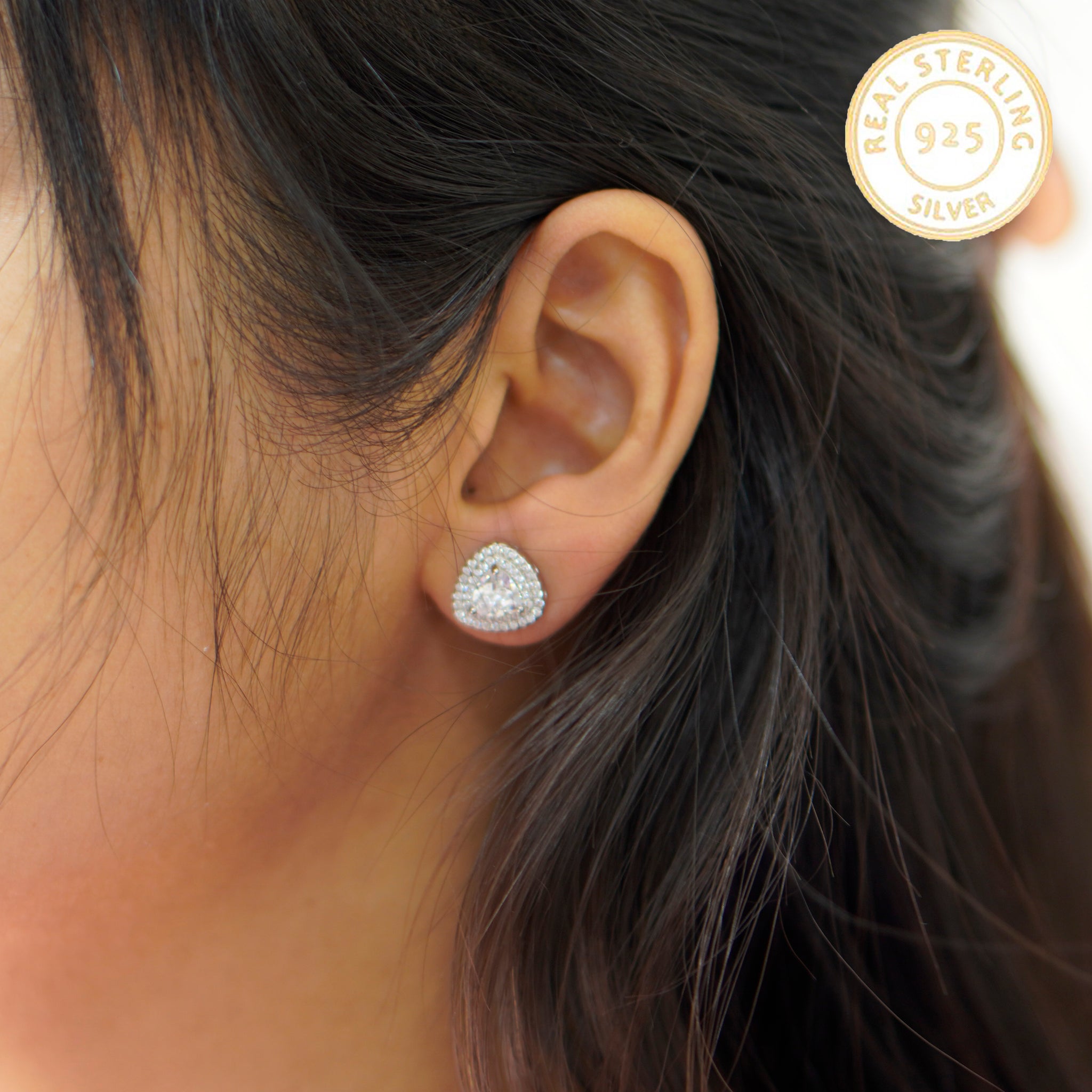 92.5 Silver Hannah Earrings