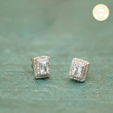 92.5 Silver Emily Earrings