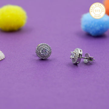 92.5 Silver Claire Earrings