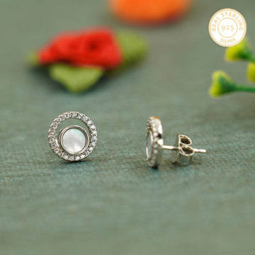 92.5 Silver Emma Earrings