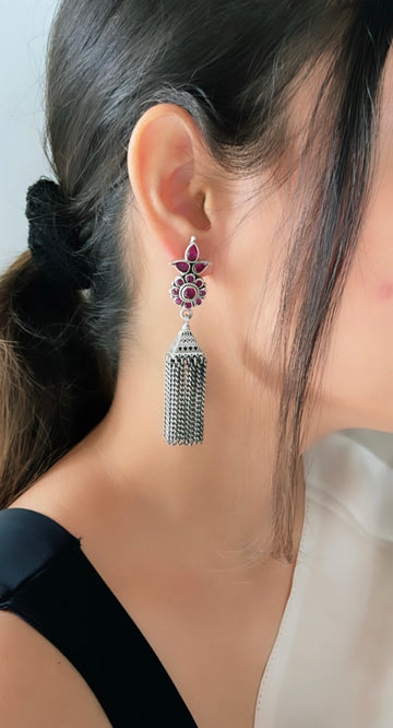 92.5 Silver Lara earrings