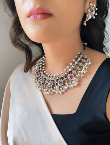 92.5 Silver Nirmuktha Earrings