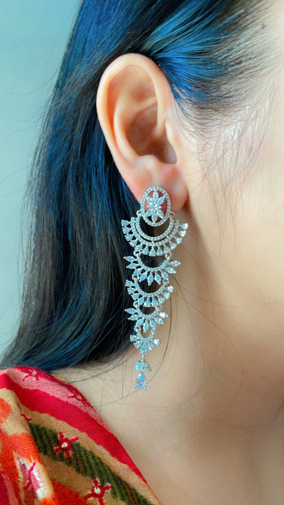 92.5 Silver Celia Fusion Danglers
