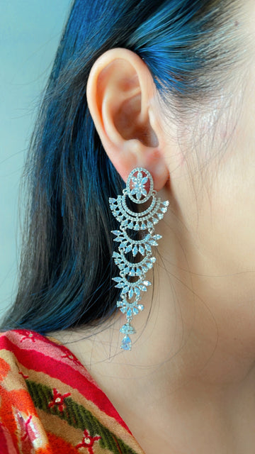 92.5 Silver Celia Fusion Danglers