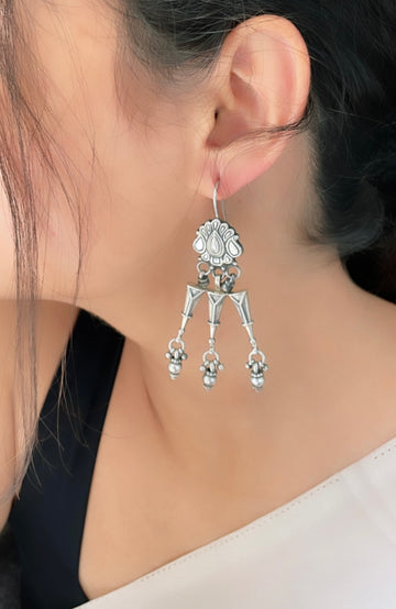 92.5 Silver Tathya Earrings