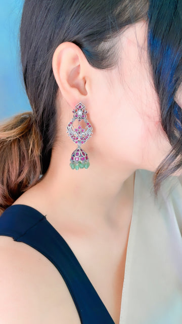 92.5 Silver Sanvi Earrings