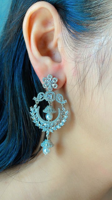 92.5 Silver Diana Fusion Earrings