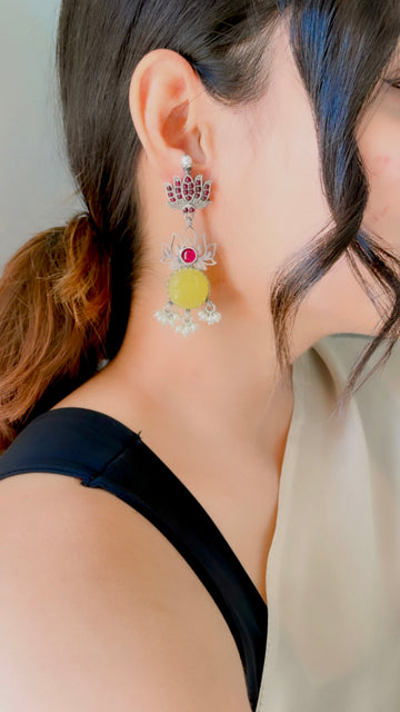 92.5 Silver Nalini Earrings
