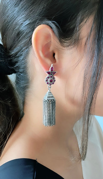 92.5 Silver Lara earrings