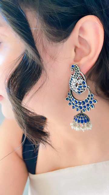 92.5 Silver Giana Earrings