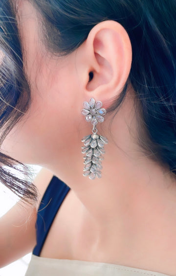 92.5 Silver Hazel Earrings