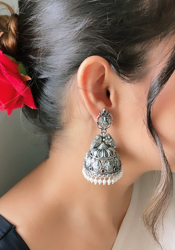 92.5 Silver Kamya Jhumki