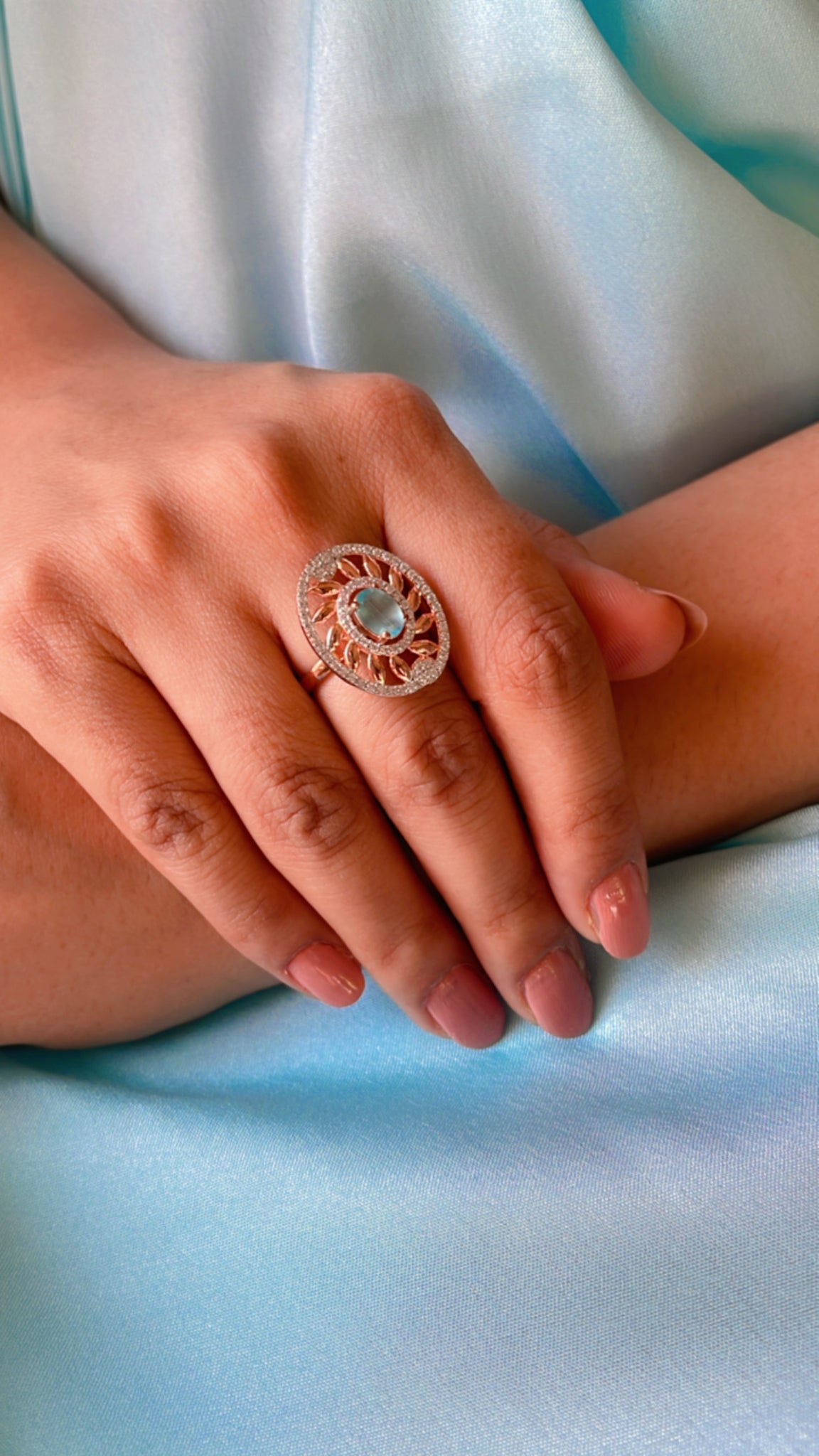 92.5 Silver Rohati Ring