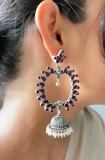 92.5 Silver Gauhar Jhumki
