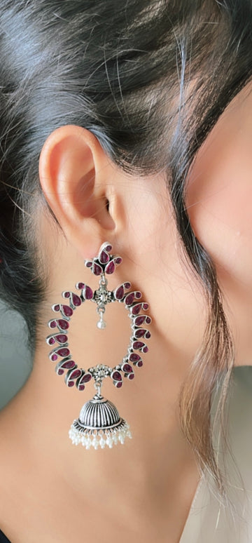 92.5 Silver Gauhar Jhumki