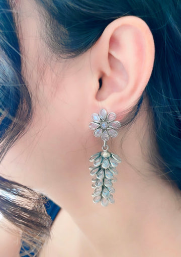 92.5 Silver Hazel Earrings