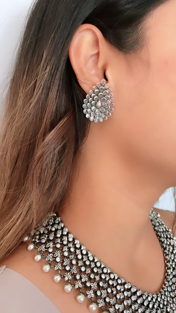 92.5 Silver Scintillating Earrings