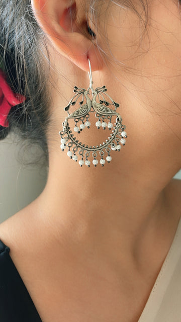 92.5 Silver Love Birds Chand Baliyan