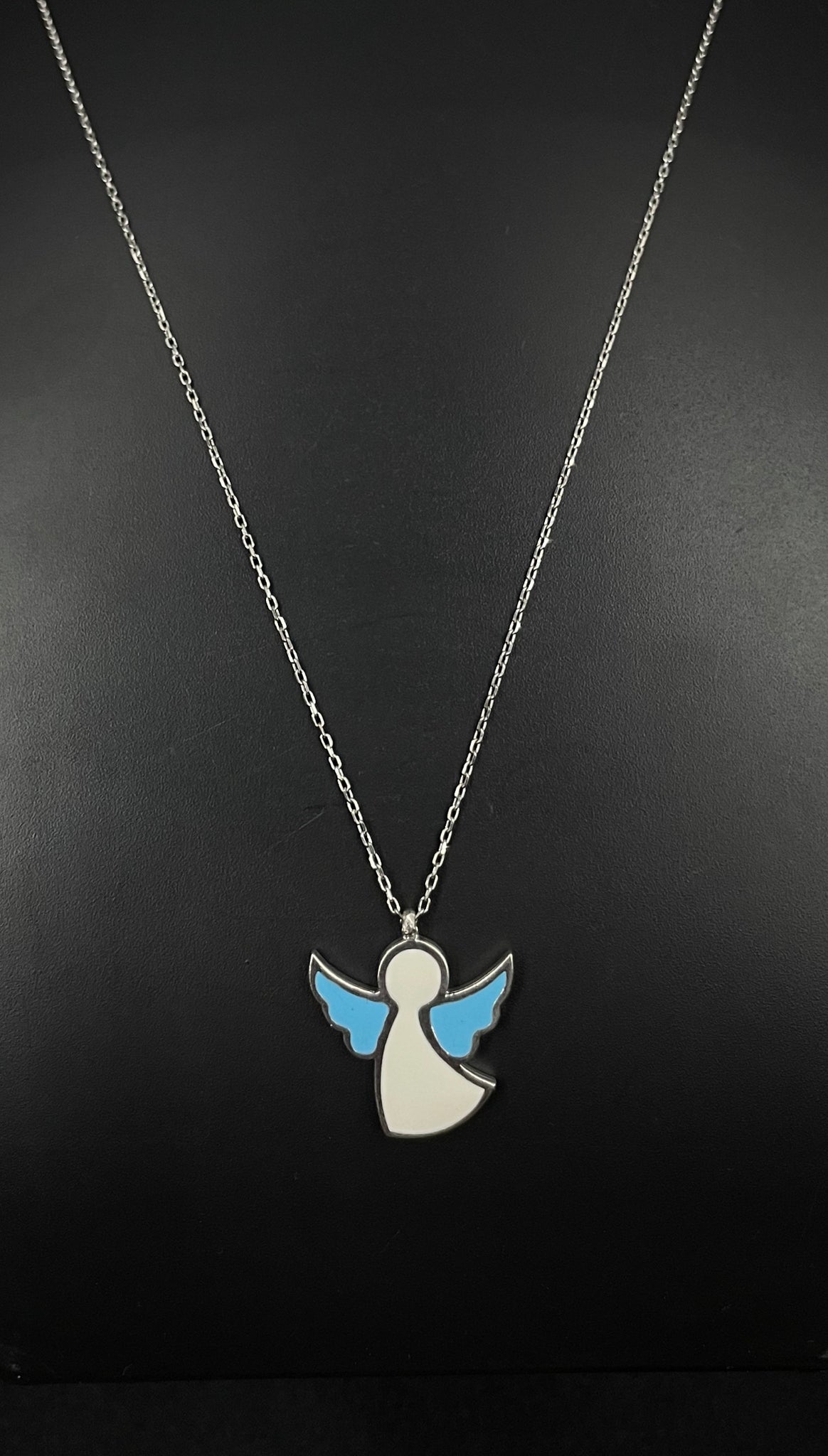92.5 Silver Minimalistic Happy Go Lucky Pendant